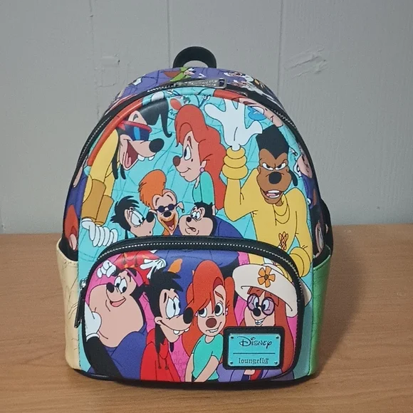 A Goofy Movie Loungefly Backpack NWT - Picture 1 of 11